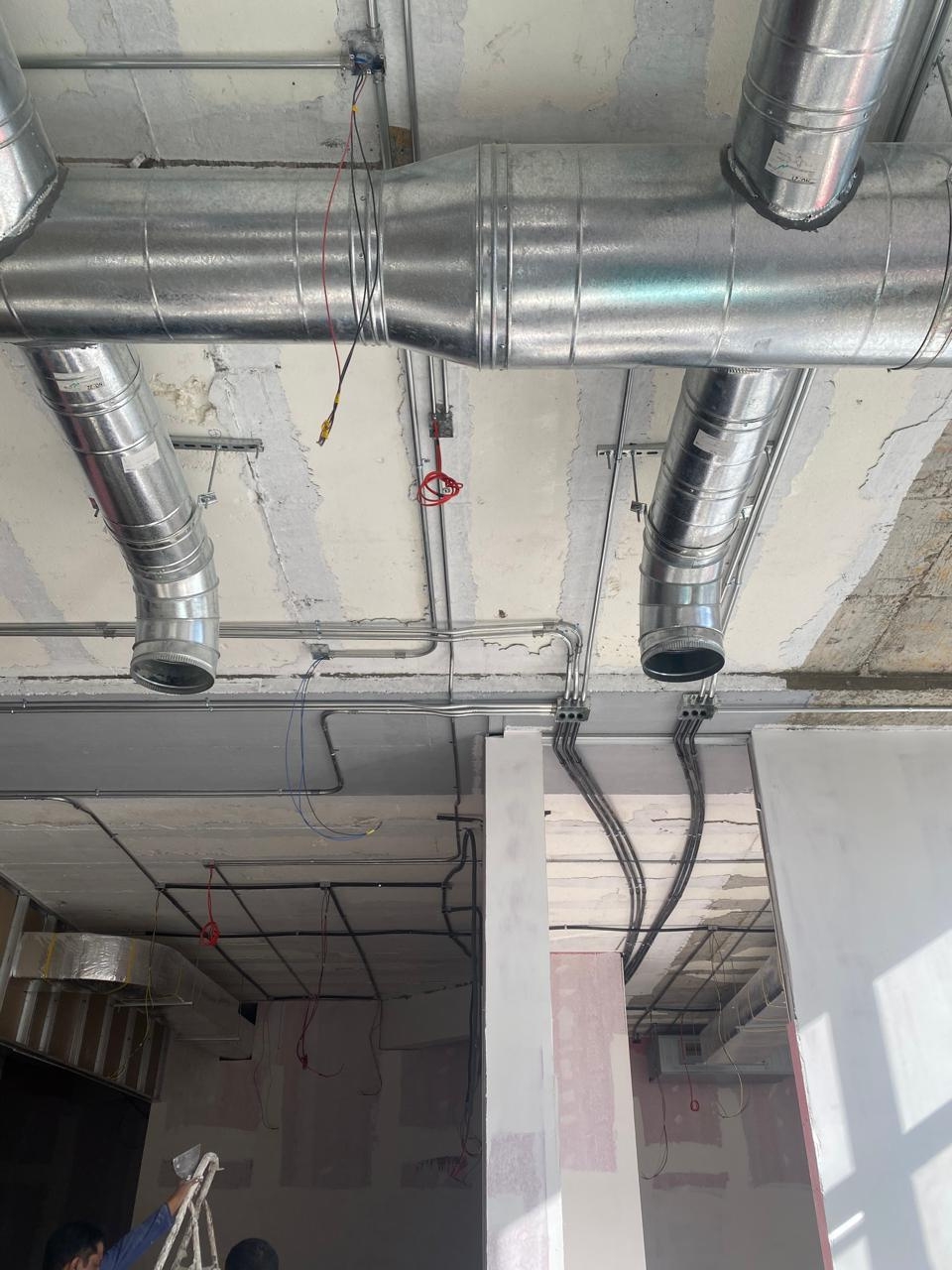 الأعمال الكهربائية والميكانيكية