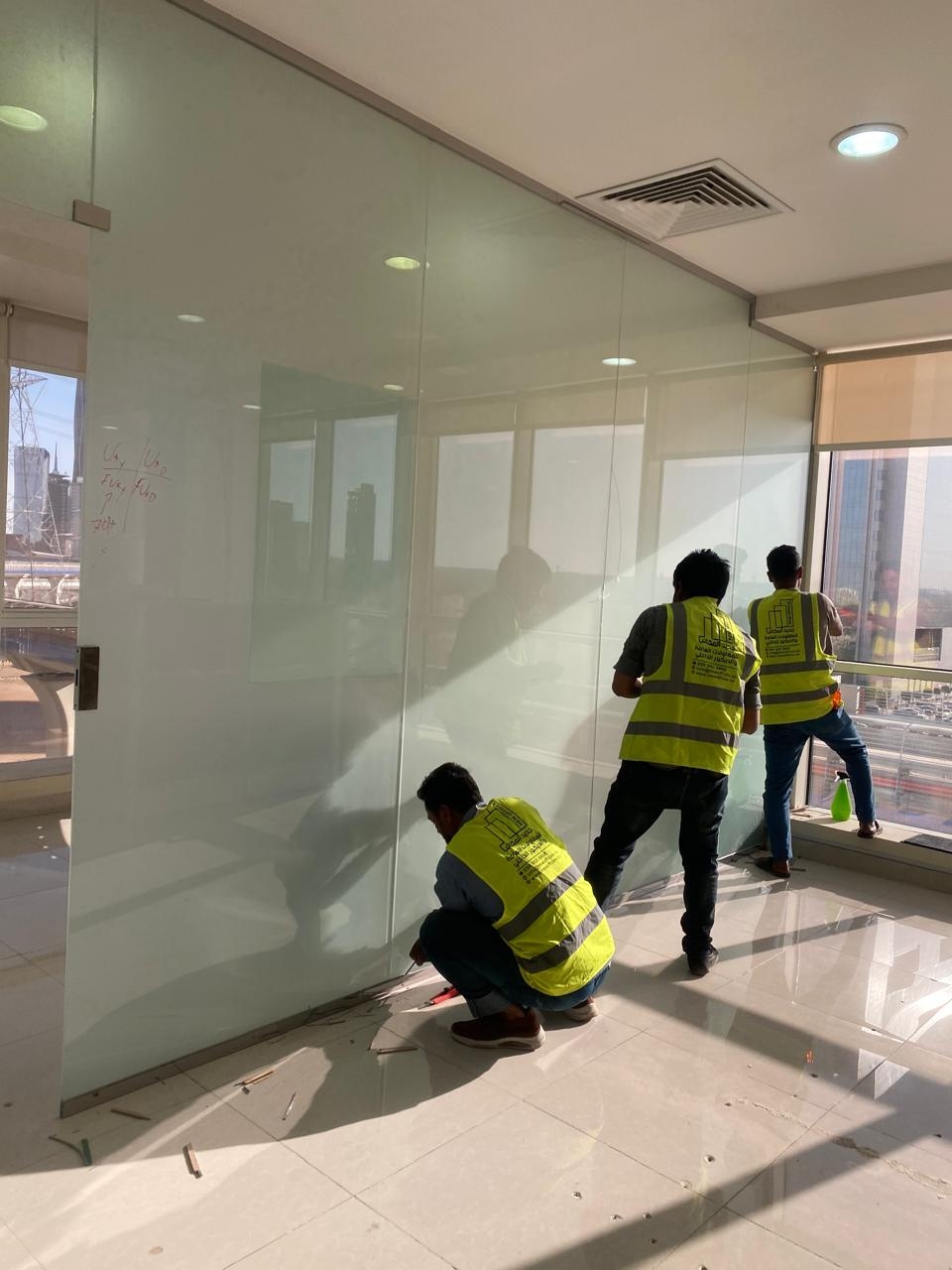 أعمال الزجاج